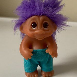 Thomas Dam Collection 1985 Norfin Troll Doll - 3 1/2 inches